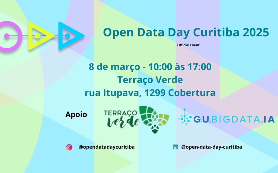 Curitiba recebe evento sobre Dados Abertos no dia 8 de março