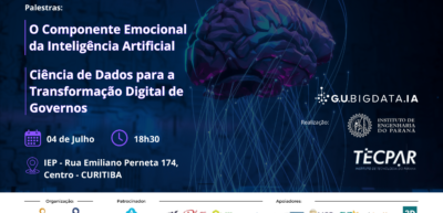 Encontro Presencial: 04 de Julho- O Componente Emocional da IA e Ciência de Dados para a Transformação Digital de Governos